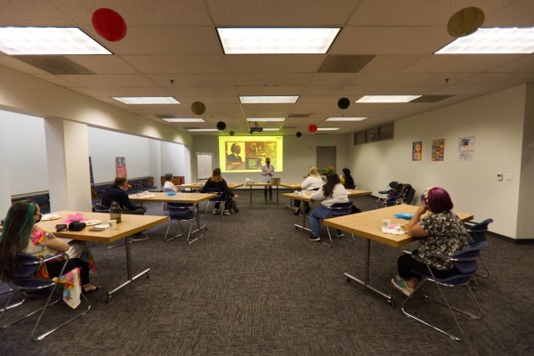 United Way of the Columbia-Willamette staff members get together to celebrate Asian American and Pacific Islander Month