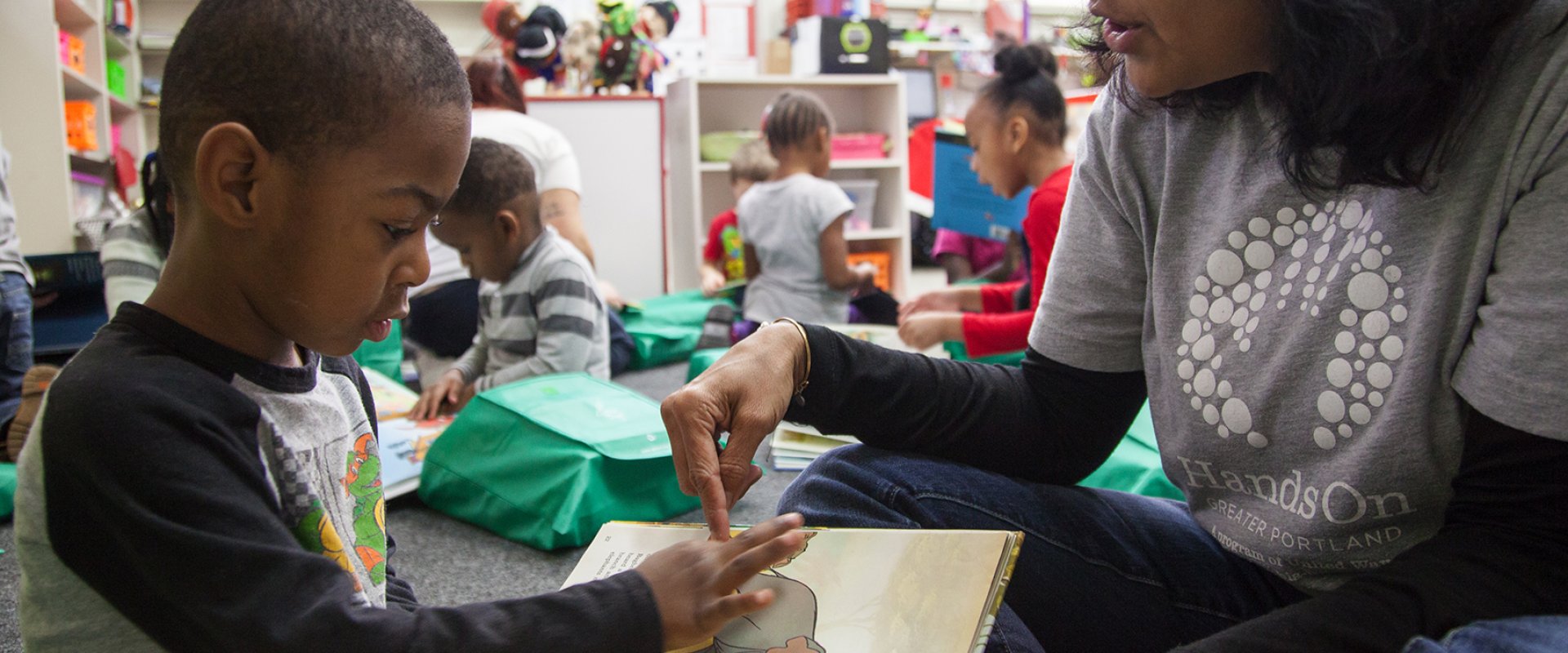 child and teacher classroom portland oregon