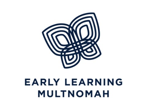 A logo for early learning multnomah county